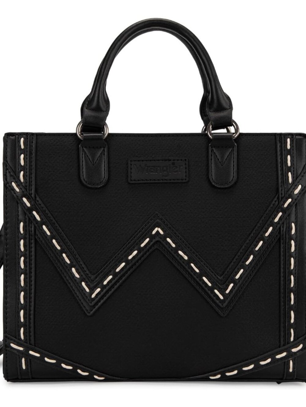 Wrangler Denim Tote Bags for Women Vintage Canvas Top Handle Handbags with Adjus